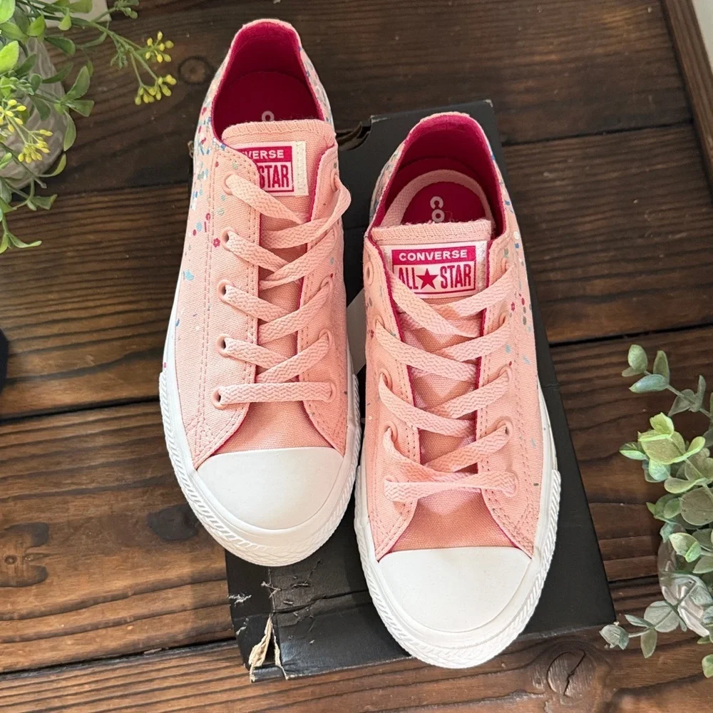 NWT Converse Kids Chuck Taylor All Star Ox Confetti sneakers